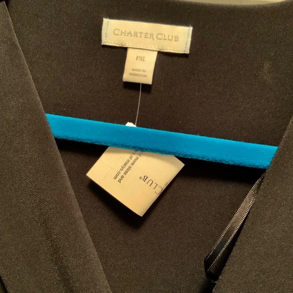 NWT Charter Club perfect little black Dress - Picture 6 of 9